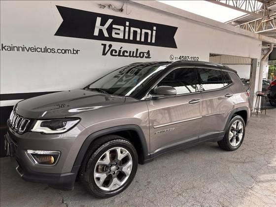 JEEP COMPASS 2.0 16V FLEX LIMITED AUTOMÁTICO JEEP COMPASS 2.0 16V FLEX LIMITED AUTOMÁTICO